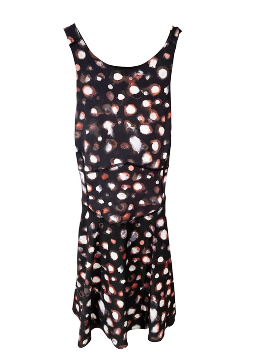 lululemon athletica Dresses & Skirts - Lululemon Court Crush Dress Size 4 HZOM Haze Dot Inverse Orange Multi NEW